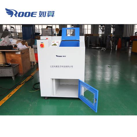 Solid Waste Shredder Biomedical Waste Shredder With Ultraviolet