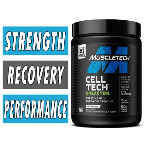 Cell Tech Creactor Creatine MuscleTech Muscle Builder