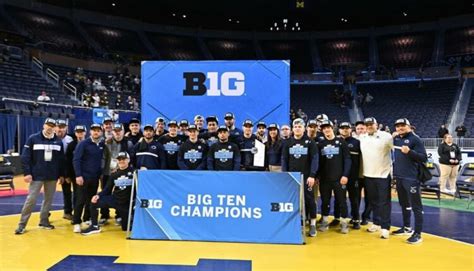 Big Ten Championship Honour For Penn State Wrestling – India Education ...