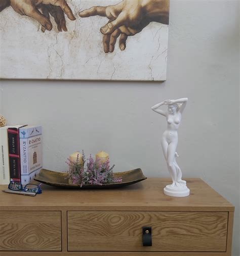 Nude Woman Cast Marble Statue Naked Female Erotic Greek Etsy