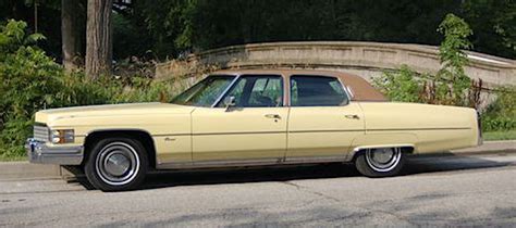 1974 Cadillac Fleetwood Brougham Deelegance Finished In Apollo Yellow