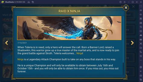 Raid Shadow Legends Ninja Champion Guide Bluestacks