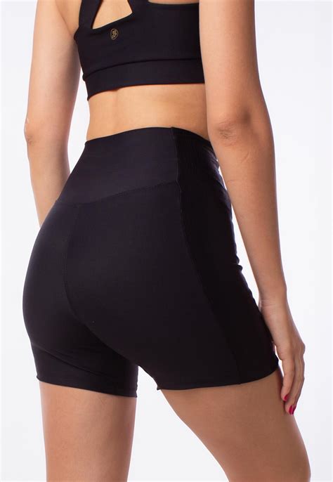 Comprar Shorts Simony Fitness Curto Faixa Lateral Aerobic Feel Rib Fitness Simony Lingerie