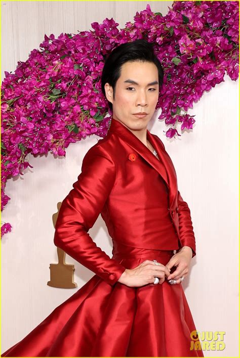 Nimona S Eugene Lee Yang Defies Expectations In Amazing Red Gown At