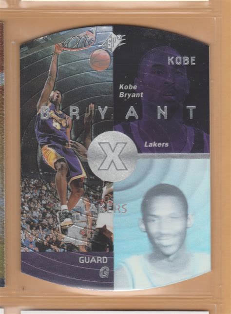 Upper Deck Spx Nd Year Kobe Bryant Lakers