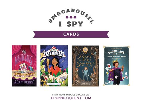 I SPY … cards! – Middle Grade Carousel