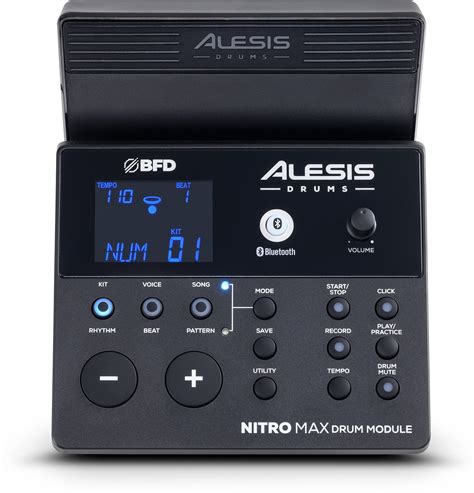 Alesis Nitro Max Electronic Drum Set 8 Piece Zzounds