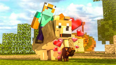 Como Montar A Tu Perro Minecraft Tutorial Youtube