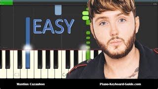 James Arthur Naked Easy Piano Tutorial Acordes Chordify