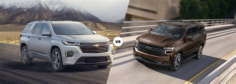 2022 Chevy Traverse vs. Chevy Tahoe | Northside Chevrolet