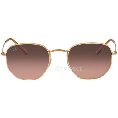 Ray Ban Rb3548n 91244351 Hexagonal Flat Lenses Sunglasses