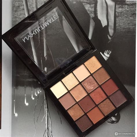 Палетка теней для век Nyx Professional Makeup Ultimate Shadow Palette Warm Neutrals Находка