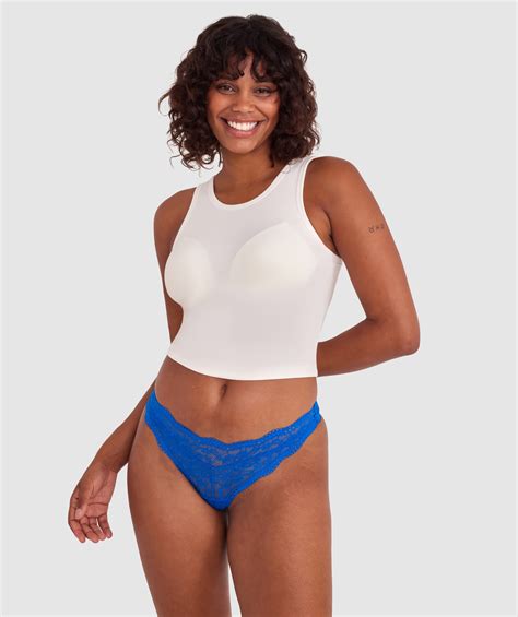 Bras N Things Night Games No Filter Underwire Mini V Set Cobalt