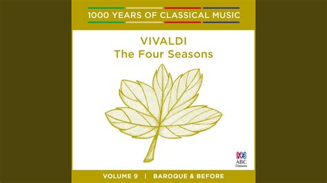 The Four Seasons Concerto No In F Major Rv Autumn