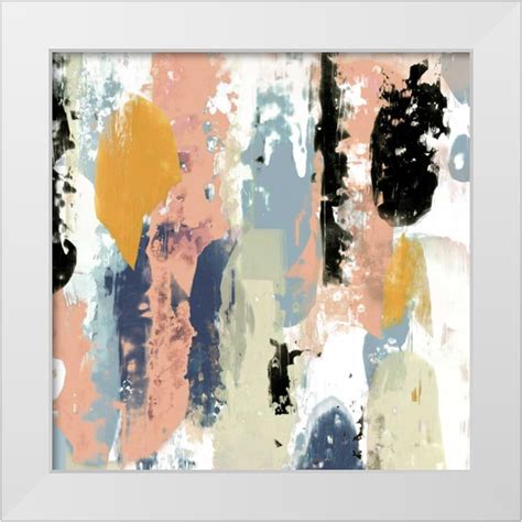 Goldberger Jennifer 15x15 White Modern Wood Framed Museum Art Print