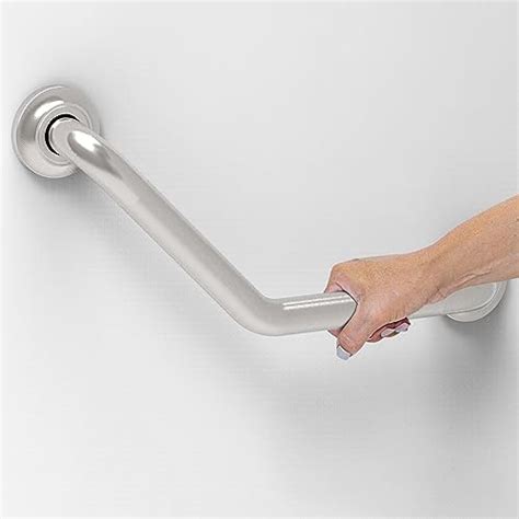 Amazon AmeriLuck Decorative Angled Grab Bar For Stud Mount ADA