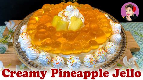 Creamy Pineapple Jello Youtube