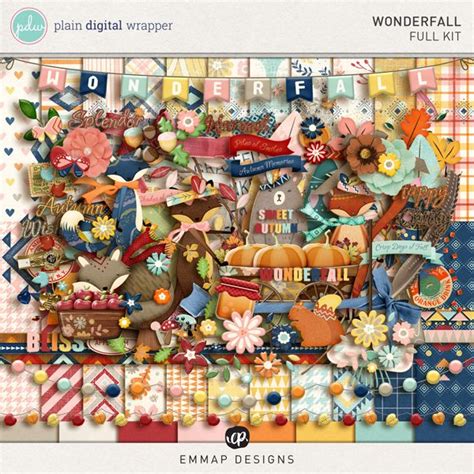 Scrapbook Clipart Digital Scrapbooking Digital Kit