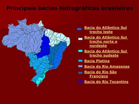 Ppt Bacias Hidrogr Ficas Do Brasil Powerpoint Presentation Free