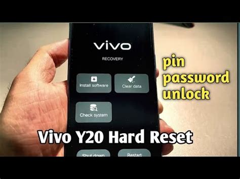 How To Hard Reset In VIVO Y20 VIVO Y20Ifactory Reset Recovery Mode