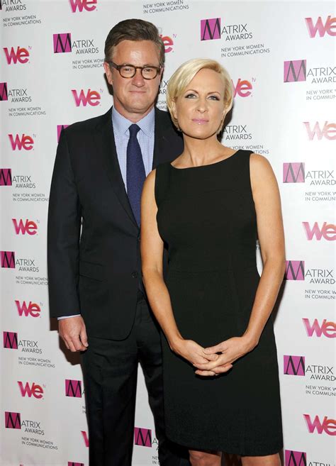 ‘morning Joe Hosts Joe Scarborough Mika Brzezinski Engaged