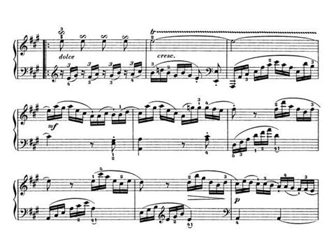 Haydn Sonata Para Piano Nº 12 En La Mayor I Andante Partitura