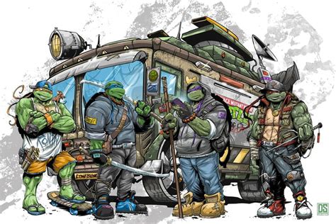 Черепашки ниндзя Teenage Mutant Ninja Turtles красивые картинки Tmnt Teenage Mutant