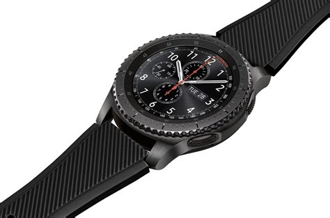 Questions and Answers: Samsung Gear S3 Frontier Smartwatch 46mm Dark ...