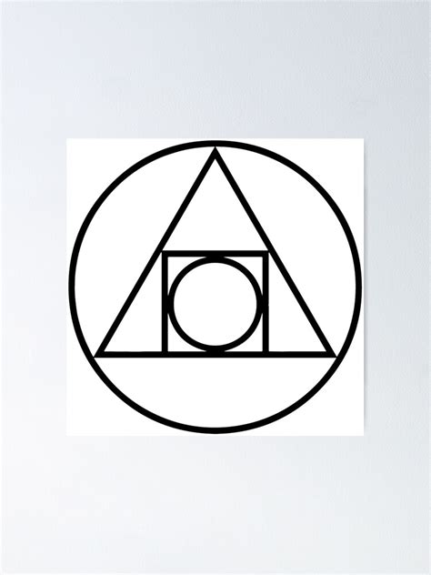 "Philosopher’s Stone - Symbol" Poster for Sale by Tabascol | Redbubble