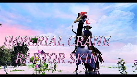 Imperial Crane Raptor Skin 1600 Gems YouTube