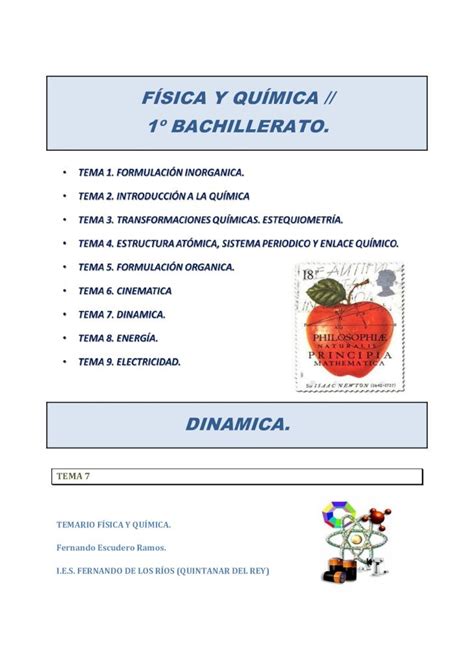 Pdf F Sica Y Qu Mica Bachillerato Temario F Sica Y Qu Mica