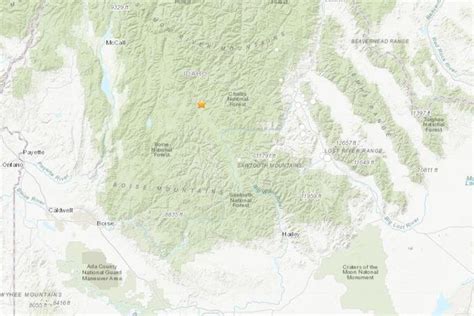 Magnitude 6 5 Earthquake Shakes Idaho No Reports Of Damage