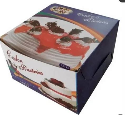 Printed Cake Packaging Box Gsm At Rs Piece In Delhi Id