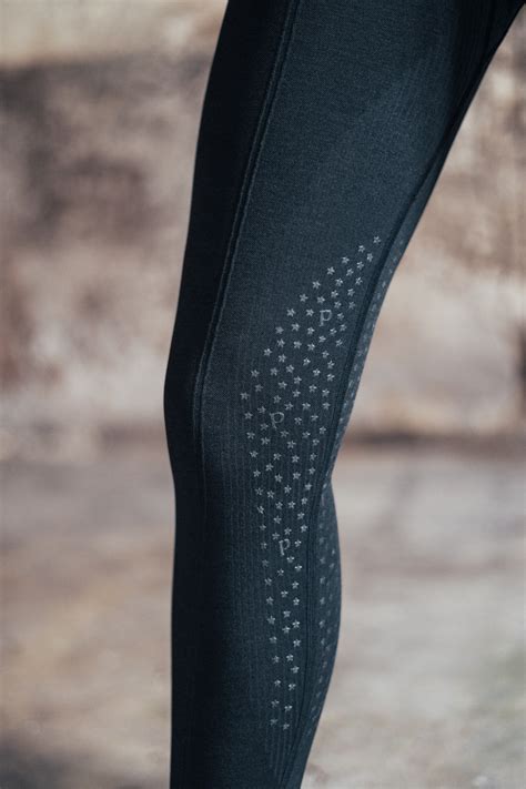 Millie Grey Drizzle Classic Riding Leggings