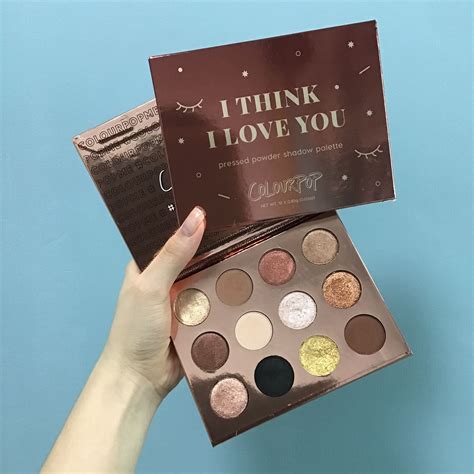 Colourpop I think I love you eyeshadow palette 眼影 美容化妝品 化妝品 Carousell