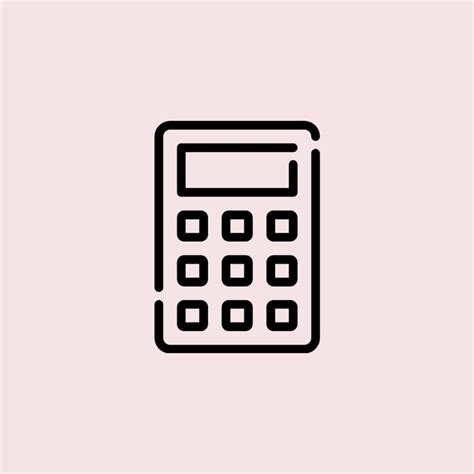 Cute Kawaii Calculator Icon Aesthetic Pink Cute Pink Rabbit Icon Design Kawaii App Ios App