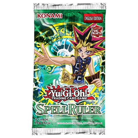 Yu Gi Oh Spell Ruler Booster Pack English Th Anniversary