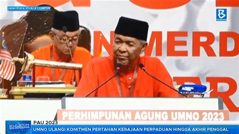 Pau Umno Ulangi Komitmen Pertahan Kerajaan Perpaduan Hingga Akhir