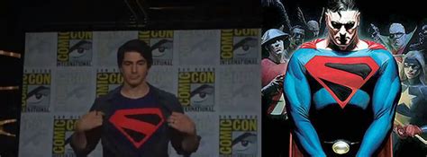 Arrowverse Brandon Routh Veste S Mbolo Do Superman De Reino Do Amanh