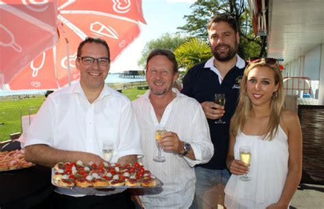 Bodenseefans Trafen Sich Zum Prosecco Empfang Im Lochauer Treff Am See