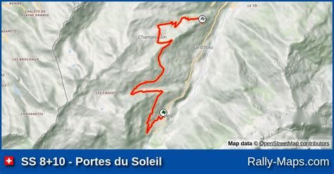 Karte Wp Portes Du Soleil Rallye Du Chablais Srm