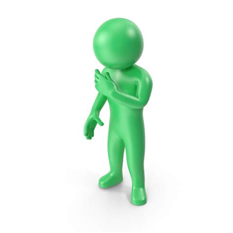 Green Stickman Thinking Png Images And Psds For Download Pixelsquid