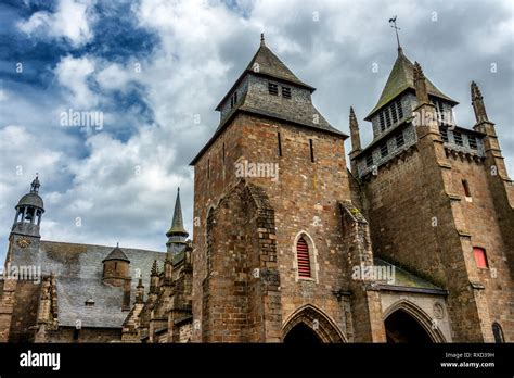 The cathedral of the city of Saint-Brieuc in Brittany Stock Photo - Alamy