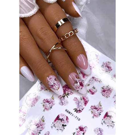 Limegirl HANYI Flower 3D Nail Sticker Collection Limegirlstore