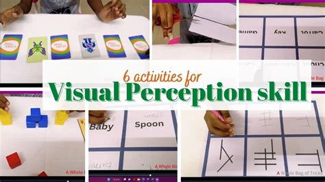 6 Activities To Improve Visual Perception In Kids Visual