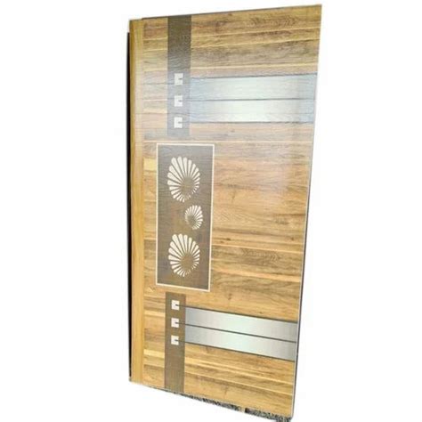 Polished Interior Plywood Digital Printed Door For Hotel At 95 Sq Ft