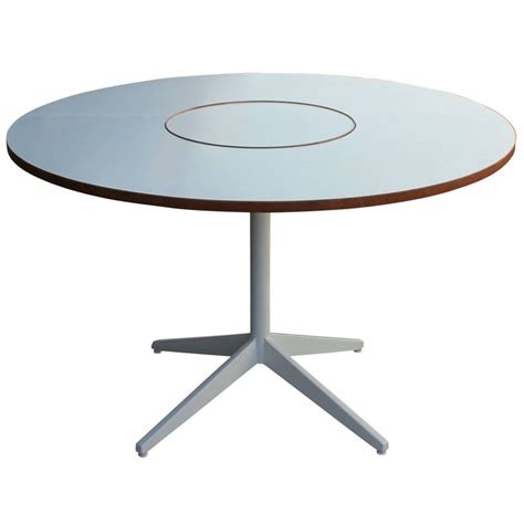 George Nelson for Herman Miller Table with Lazy Susan | Herman miller table, Modern dining room ...