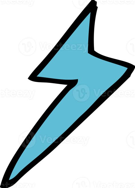 Cartoon Lightning Bolt Symbol 44921914 Png