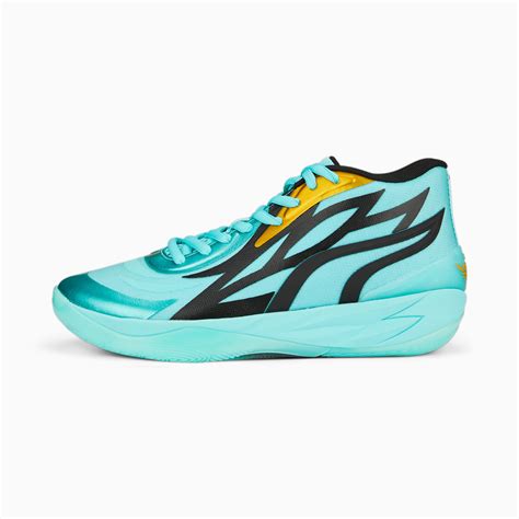 รองเทาบาสเกตบอล MB 02 HONEYCOMB Elektro Aqua PUMA Shop All Puma