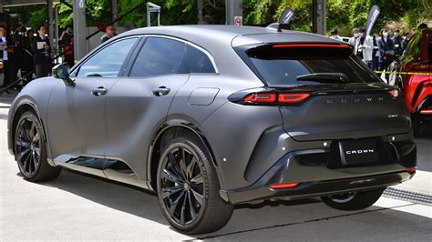 Toyota Crown Sport Suv Black Matte Interior And Exterior First